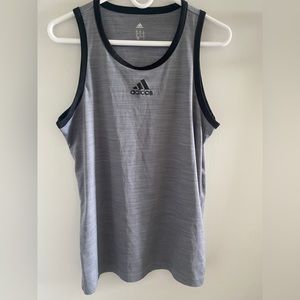 Adidas gray bro-tank, Size mens medium